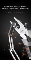 AIRAJ 6/8 Inch Multifunctional Diagonal Pliers for Electricians