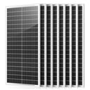 Rvpozwer 100W 12V High Efficiency Solar