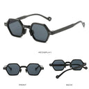 Unisex Retro Hexagon Polarized Sunglasses UV400 Summer Eyewear