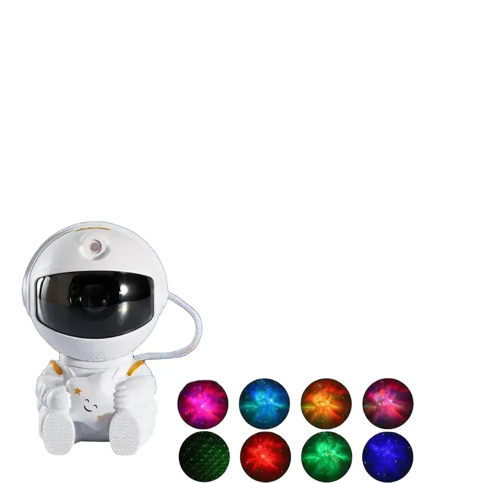 Calming Night Light Projector for Kids Edition AB — Guitar-White