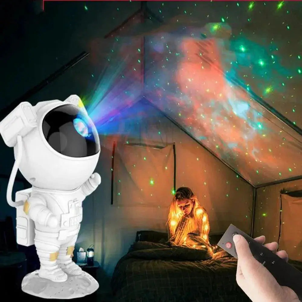 Astronaut Led Galaxy Projector Night Light For Bedroom Decor