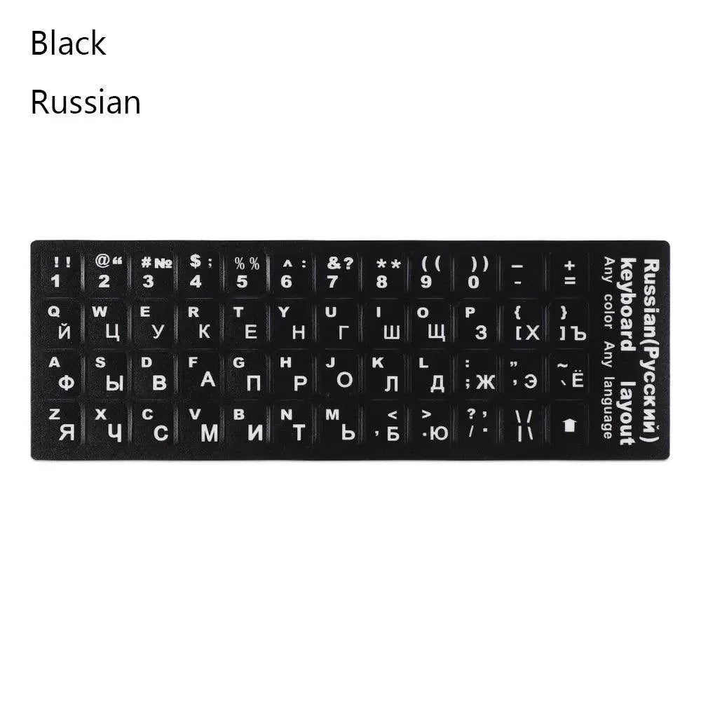 Multi Language Keyboard Stickers For Multilingual Typing
