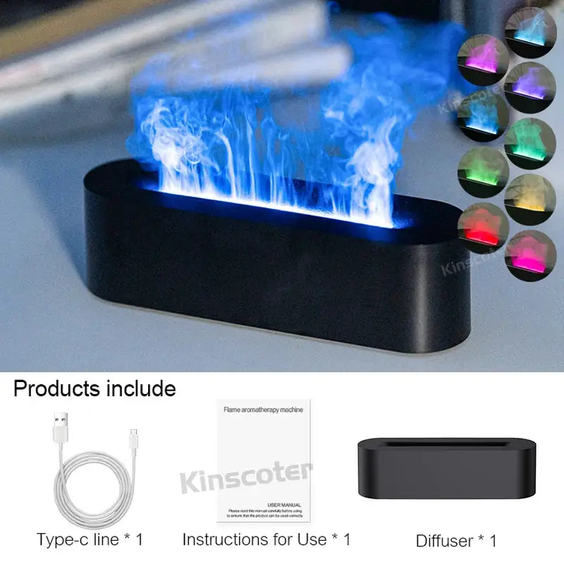 Flame Glow Aromatherapy Humidifier — product view 11