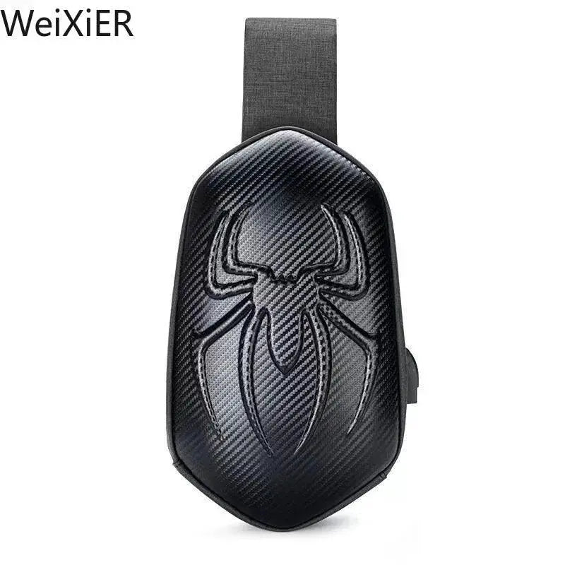 Running Chest Bag USB Charging Sling Pack For Men Unisex