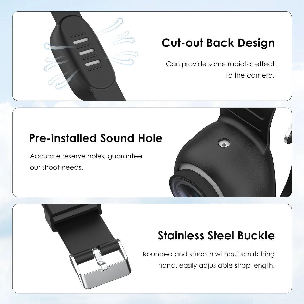 Puluz Silicone Wrist Strap Mount