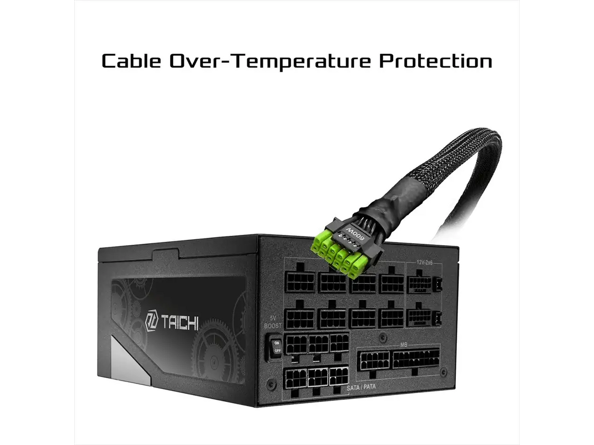 Asrock Taichi Watt Power Supply — product view 4