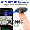 DIY Mini Camera Module WiFi Camera 1080P HD Video Recorder Motion Detection Home Security Surveillance Camcorder Remote View