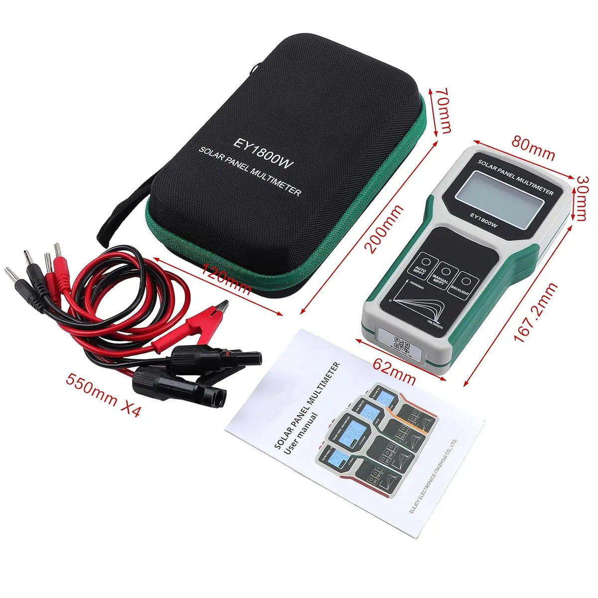 Solar Panel Smart Tester Auto/Manual MPPT Photovoltaic Panel — product view 5