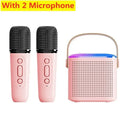 Y1 Wireless Dual Microphones Karaoke Machine KTV DSP