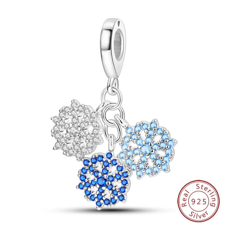 Winter Charm Bead Sterling Silver