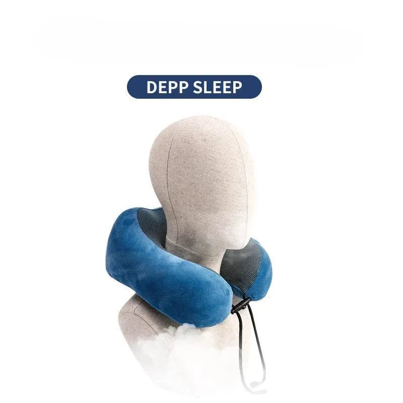 Ergonomic U Shaped Memory Foam Neck Pillow For Travel