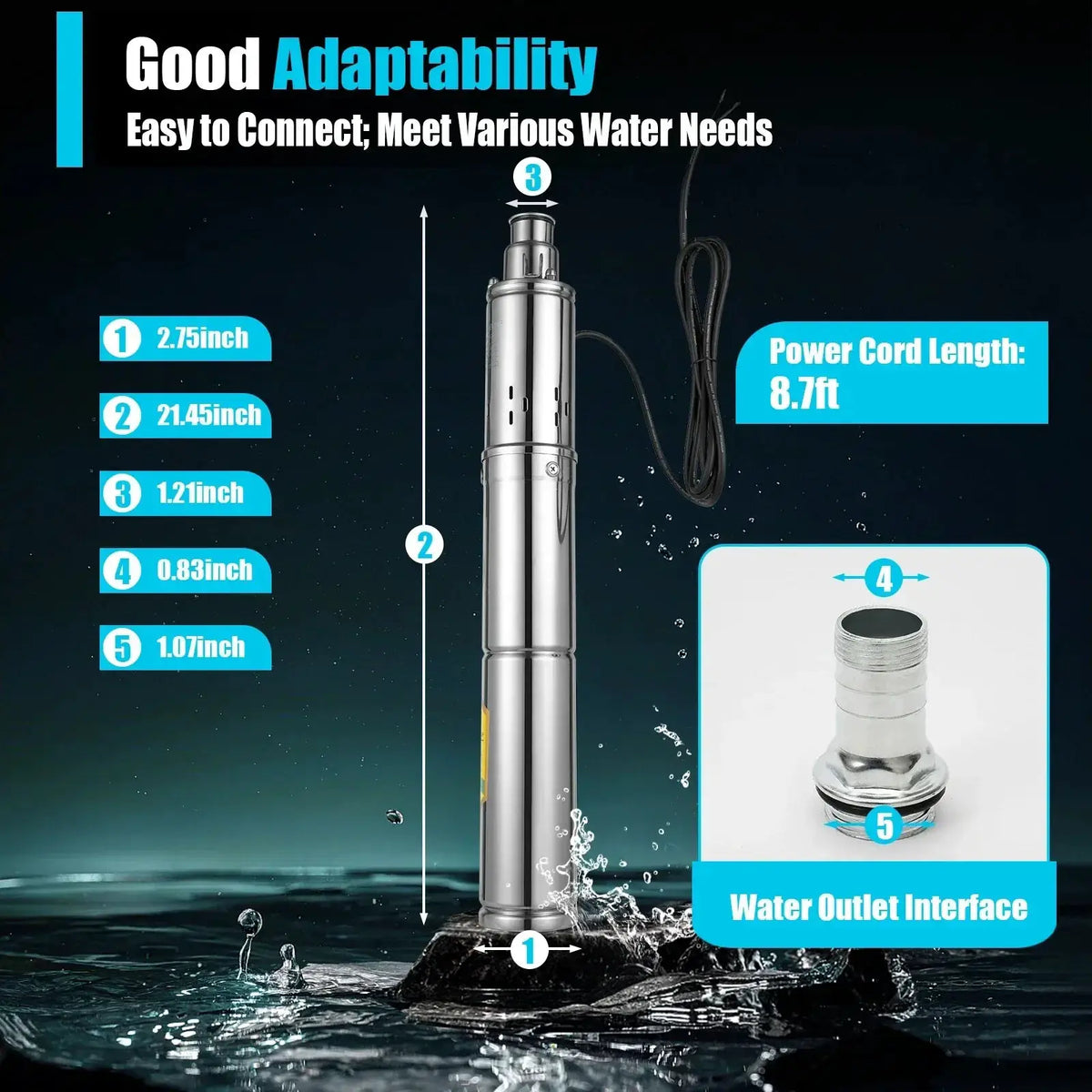 Reliable Solar Water Pump for Irrigation — product view 10