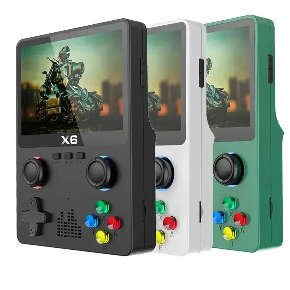 New X6 Handheld Game Console Retro 3.5 Inch IPS Screen