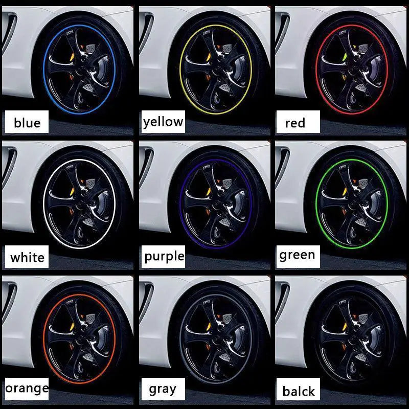 Car Rim Guard Tire Protection Strip For Stylish Safety