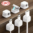 Magnetic Cable Holders - Tidy Under Desk Cables