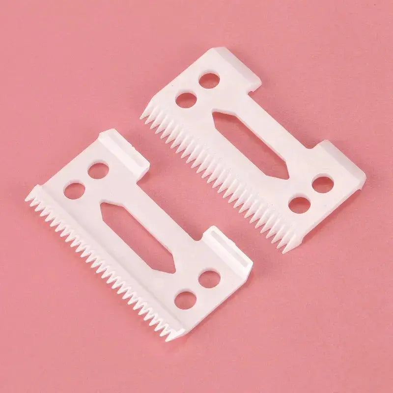 New 10Pcs 28 Teeth Zirconia Ceramic Clipper Blade Set