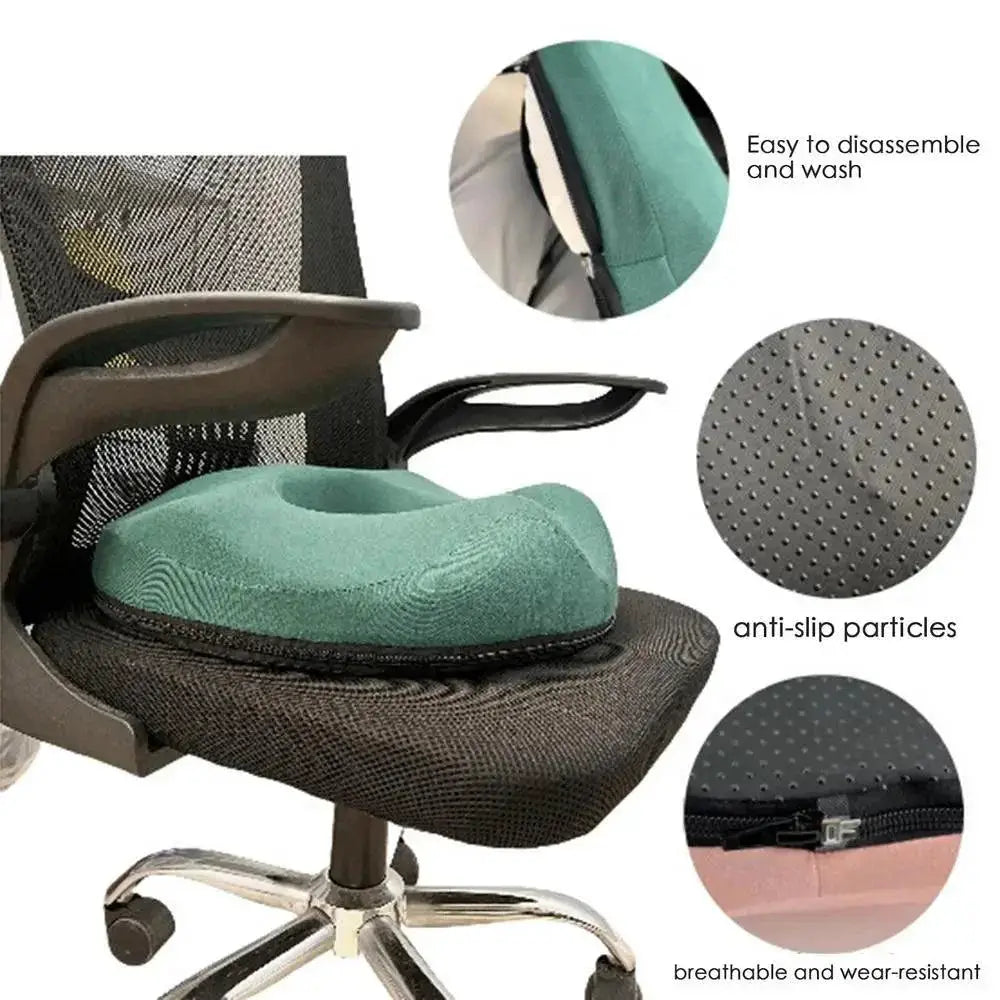 Ergonomic Memory Foam U Shaped Office Chair Cushion