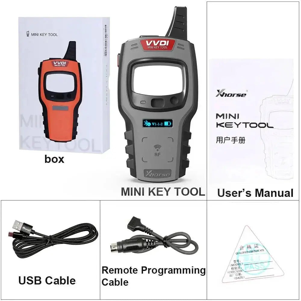 V1.8.7 VVDI Mini Key Tool Remote Programmer Global Version