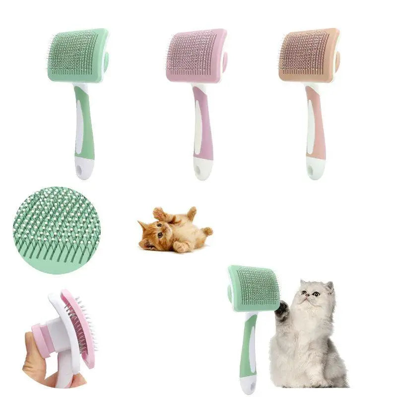 Stainless Steel Grooming Comb Needle Brush For Cats And Dogs