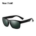 Men's Polarized Square Sunglasses with UV Protection Eyewear