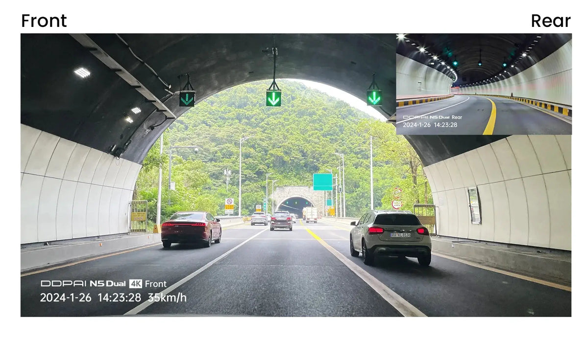 Dash Cam Front HDR Dual Rear Night Vision — product view 9