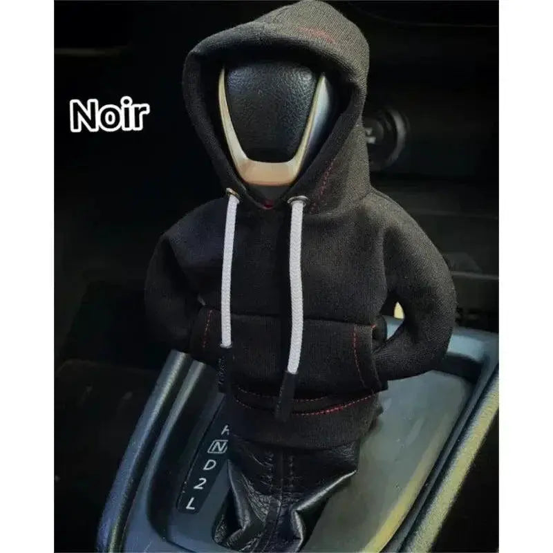 Hoodie Gear Shift Lever Cover For Car Interior Style Upgrade
