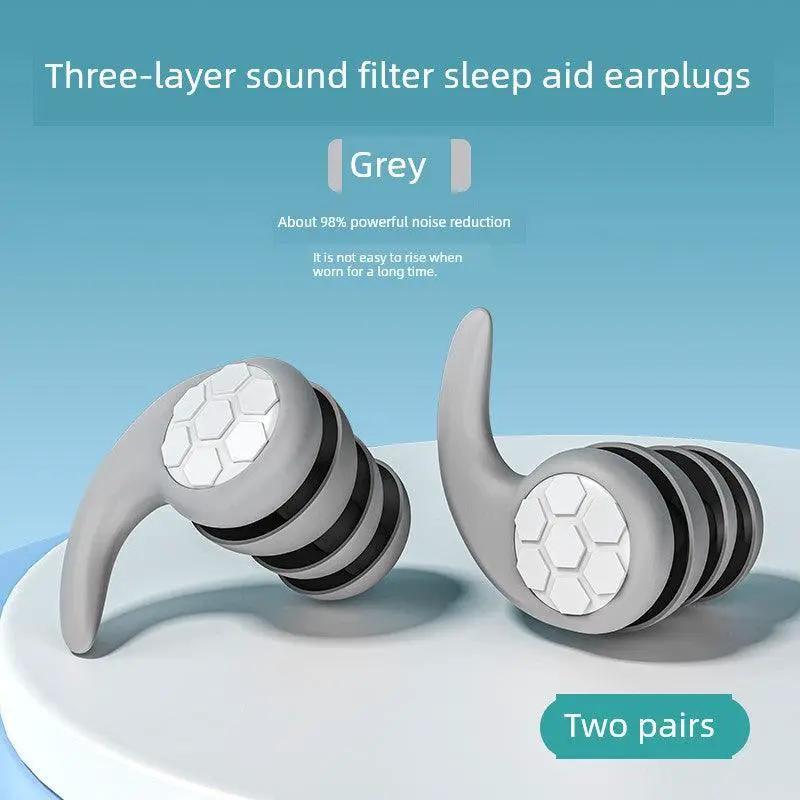 German Silicone Noise Reduction Earplugs For Quiet Comfort