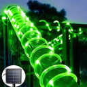 1pc Solar LED String Light 50LED Tube Rope Lights Outdoor