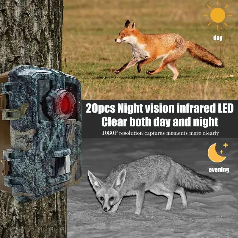 MiniDL003 Wild Hunter Camera 16MP 1080P Night Vision For Trails - stepyours.com