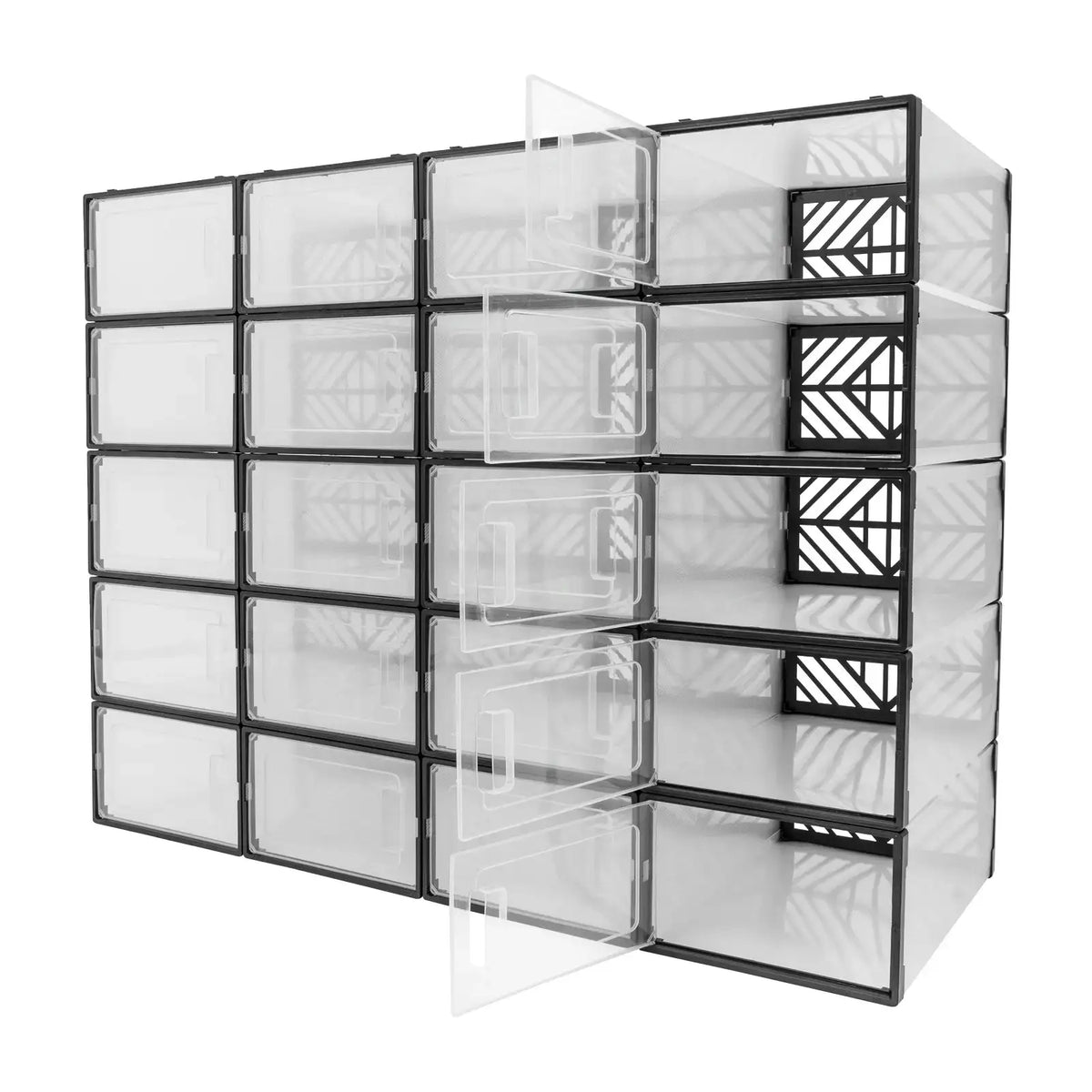 Transparent Shoe Storage Boxes Clear — product view 7