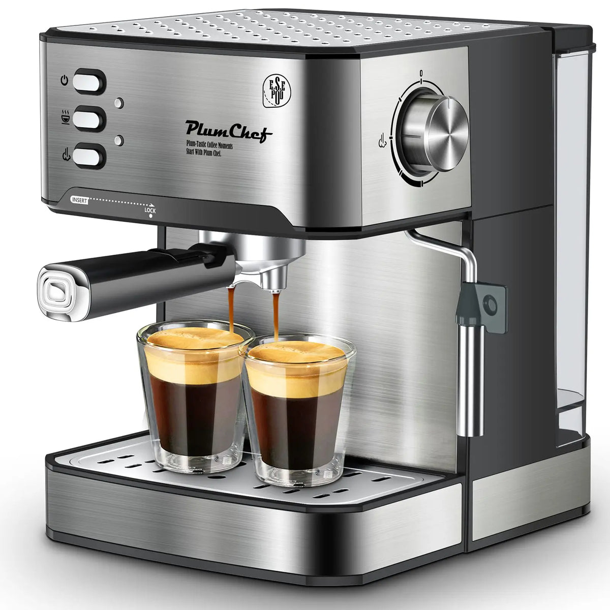 Espresso Machine Professional Compact Homehold Coffee — product view 8
