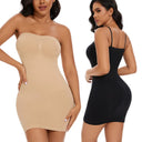 Off-Shoulder Compression Body Shaper Dress for Women