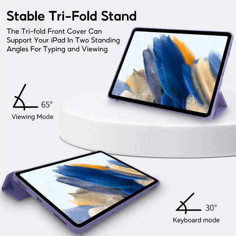 Stylish PU Leather Samsung Galaxy S6 Lite Tablet Case Cover