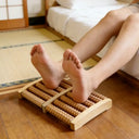 1pcs Wooden Foot Massager Roller Reflexology for Stress Fitness Health Care Feet Massager Colorful Massage Roller Pain Relief