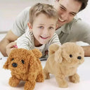 Walking Plush Robot Dog Toy - Interactive Gift for Kids