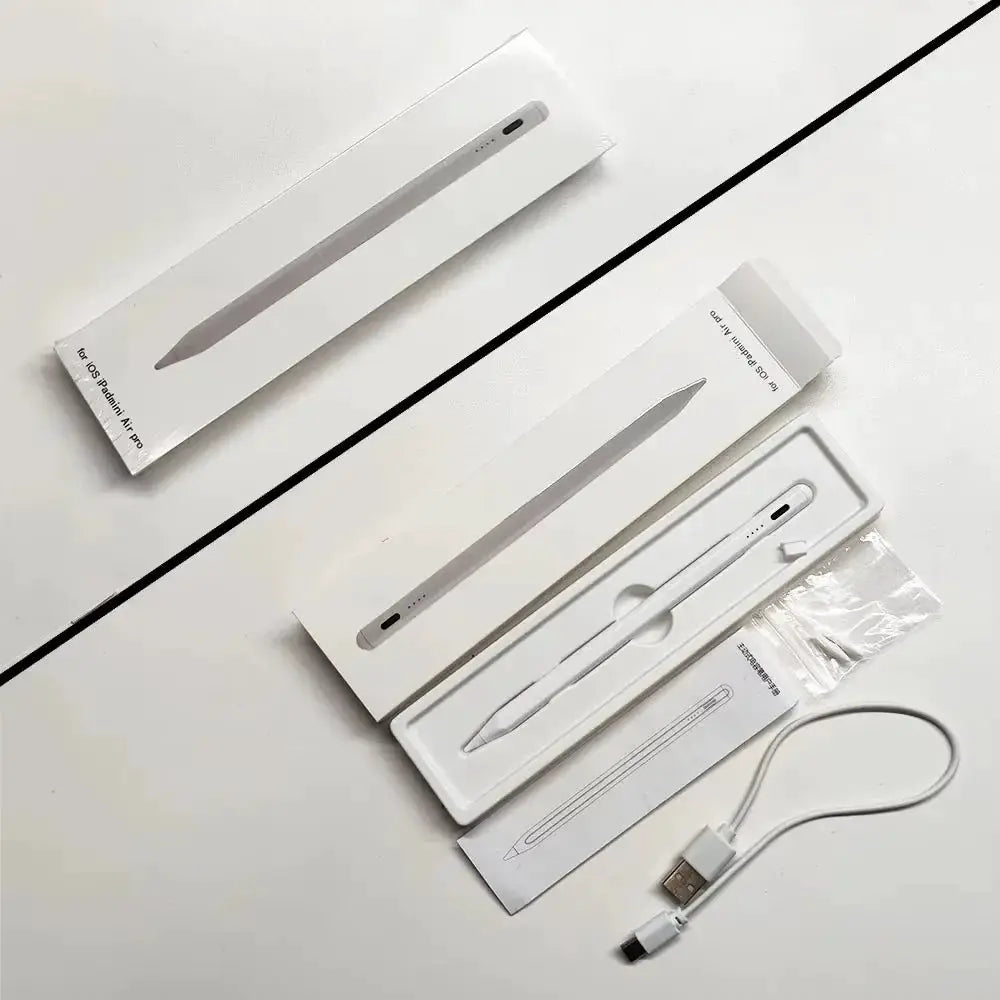 Stylus Pen For Apple Pencil With LED Power Indicators Case