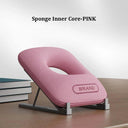 Ergonomic Folding Memory Foam Nap Pillow for Cervical Support