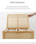 Space Saving Lid Basket for Bedroom