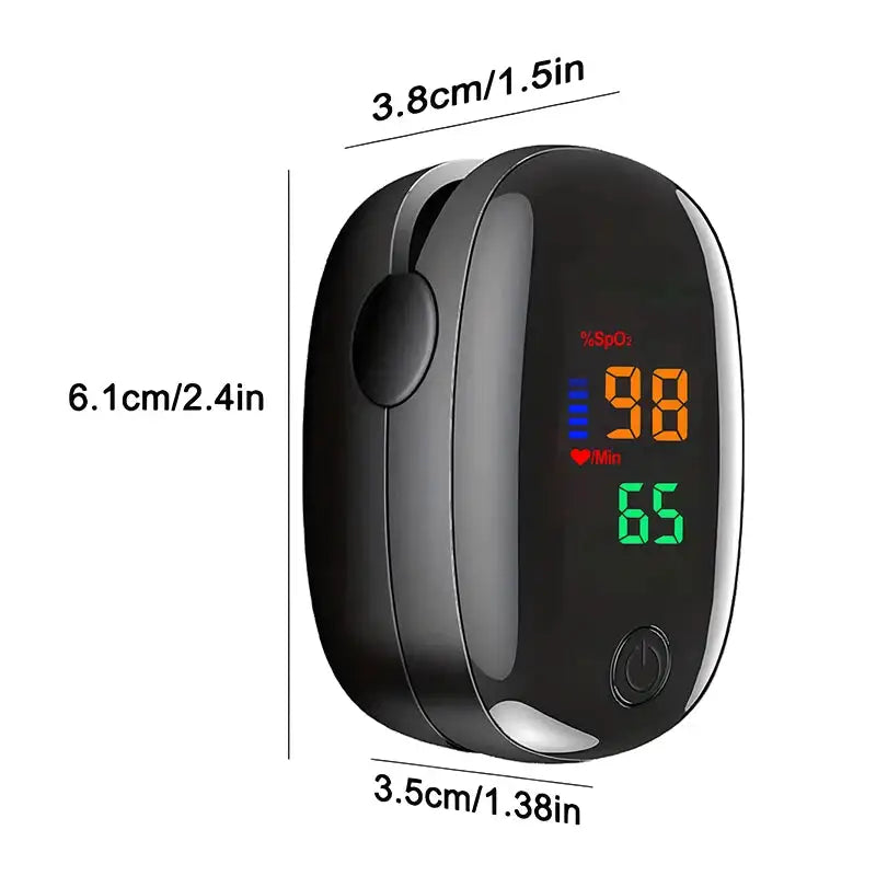 Non-Contact Ear Thermometer Finger Oximeter,for Infant & Adult, LCD Digital Display, Temperature/Pulse Rate Measurement