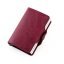 RFID Leather Wallet: Stylish Card Holder with Security Features