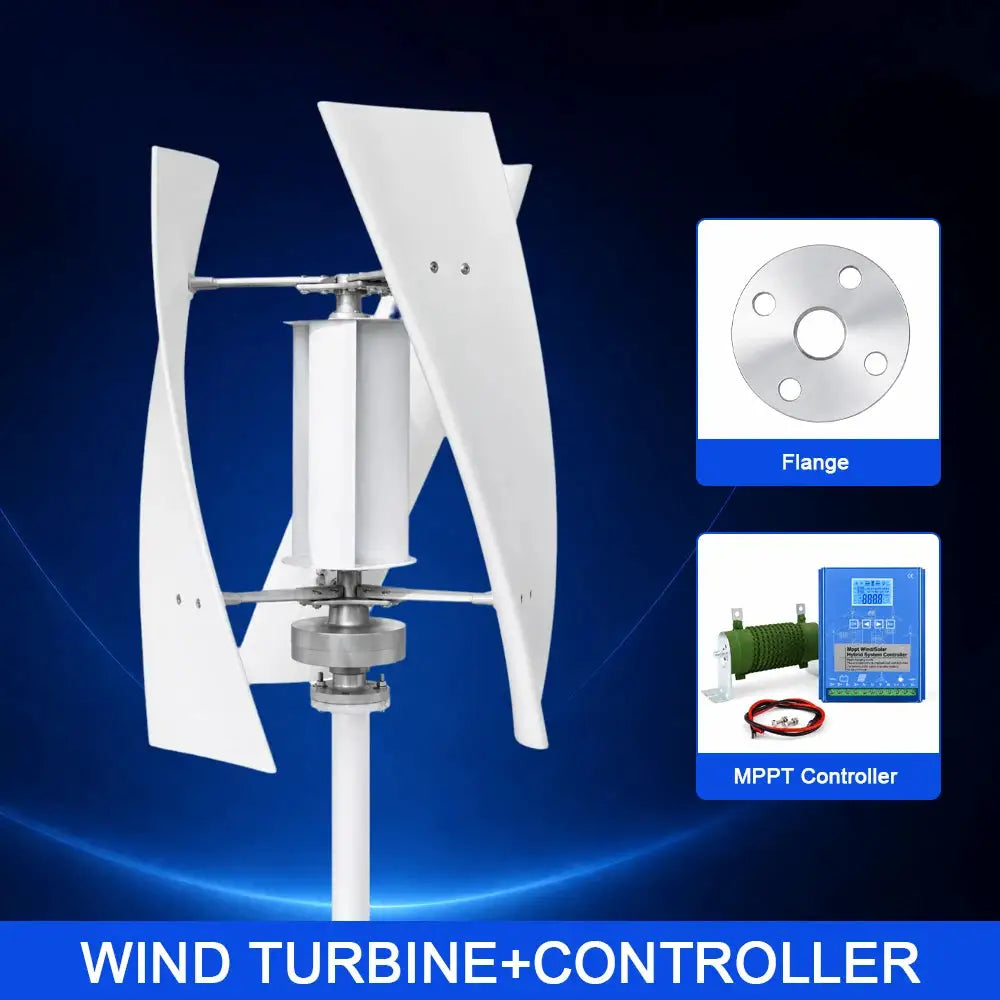 Vertical Wind Turbine Kit for Renewable Power — product view 8