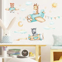 Removable Nordic Animal Decals for Kids