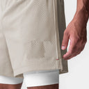 Men's 2-in-1 Camo Quick-Dry Running Shorts for Gym