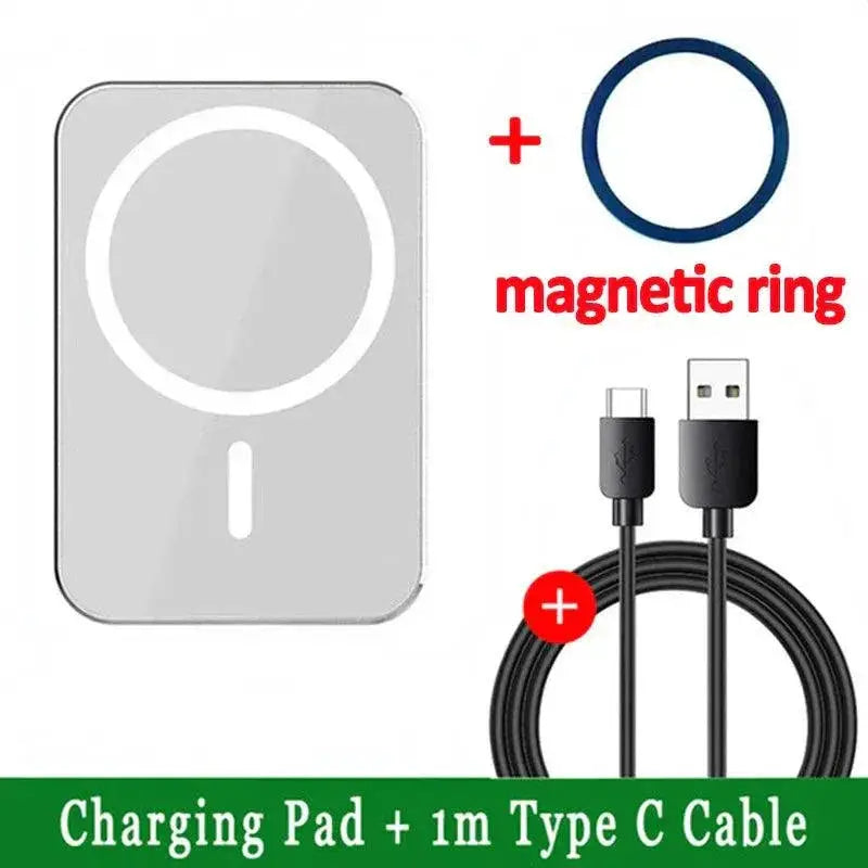 Fast Wireless MagSafe Car Charger iPhone 12 To 15 Pro Max