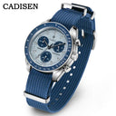 Cadisen Mens Quartz Watch Canvas Strap