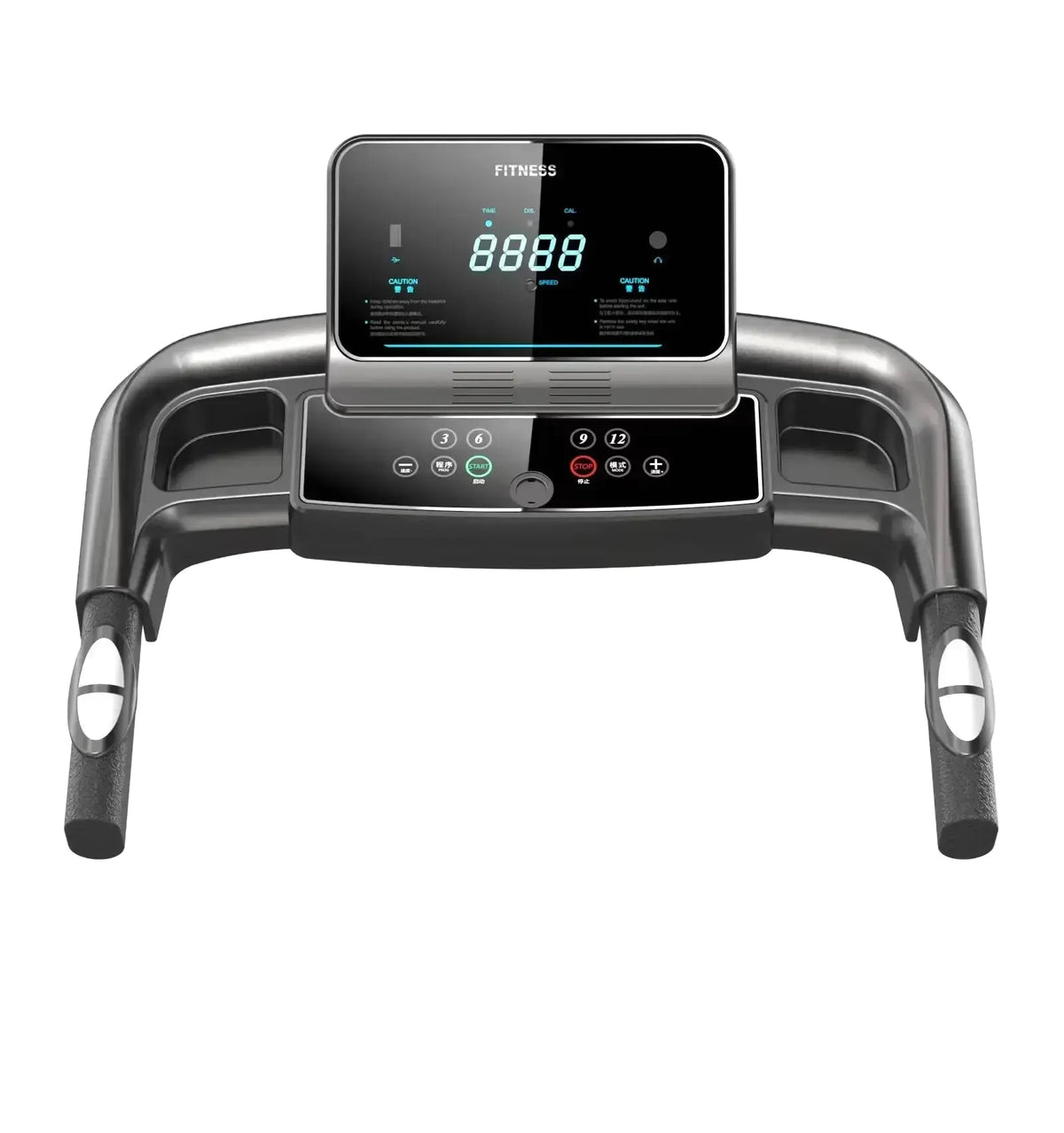 Compact Home Use Motorized Treadmill LED Display Workout — product view 1