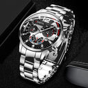 Classic Men Watch - Durable Stainless Steel Band