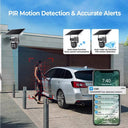 Solar Powered CCTV Camera for Outdoor
