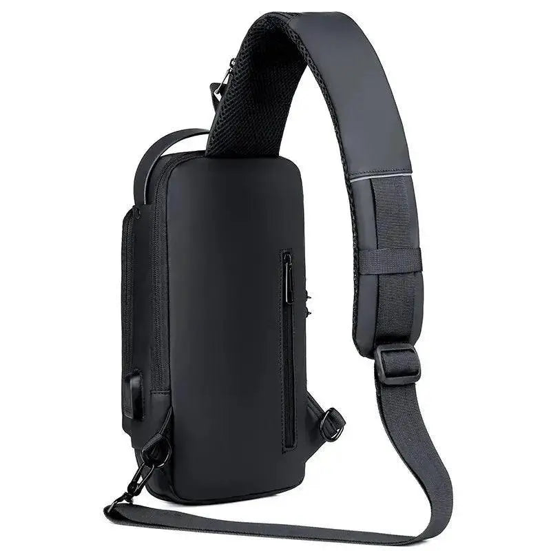 Secure Travel Crossbody Pack Versatile Mens Shoulder Bag