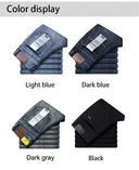 Wthinlee New Business Men's Jeans Casual Straight Stretch Denim